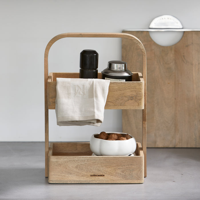 Riviera Maison Opbergartikel Naturel - Belfast - Mangohout