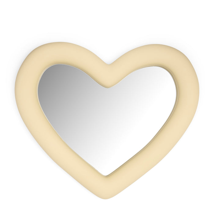 Riviera Maison Decoratieve spiegel Beige - Heart Wandspiegel