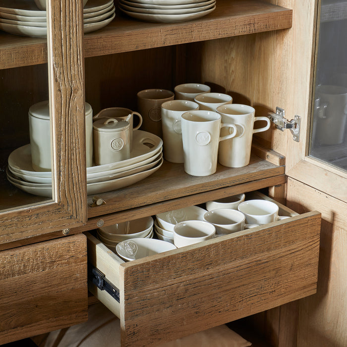 Riviera Maison Serveerbord met handvaten Wit - Portofino Schaal