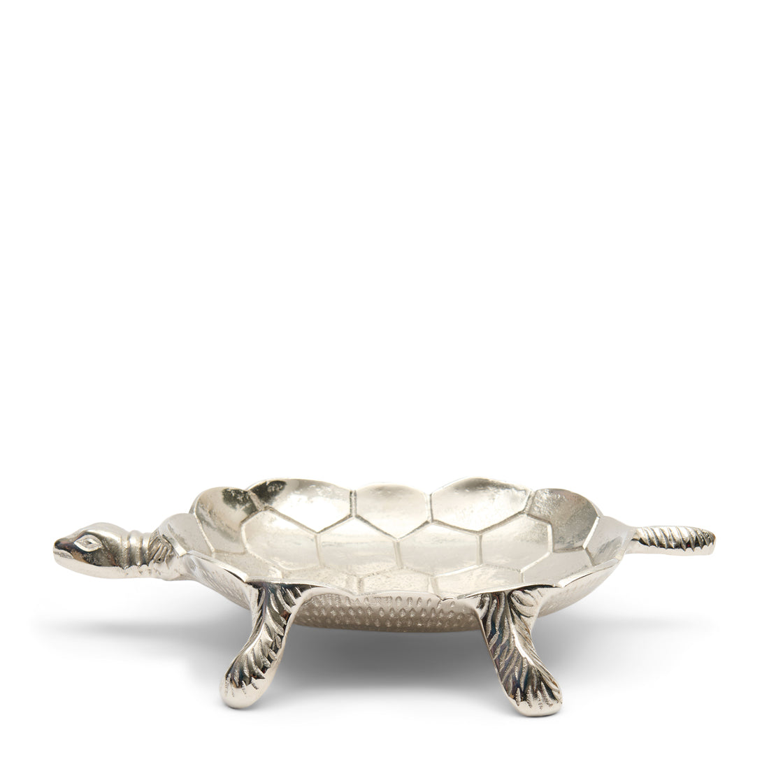 Riviera Maison Decoratieschaal Zilver - Sea Turtle Schaal - Aluminium