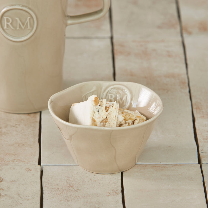 Riviera Maison Kom Rond Beige - Portofino Schaaltje - Steengoed