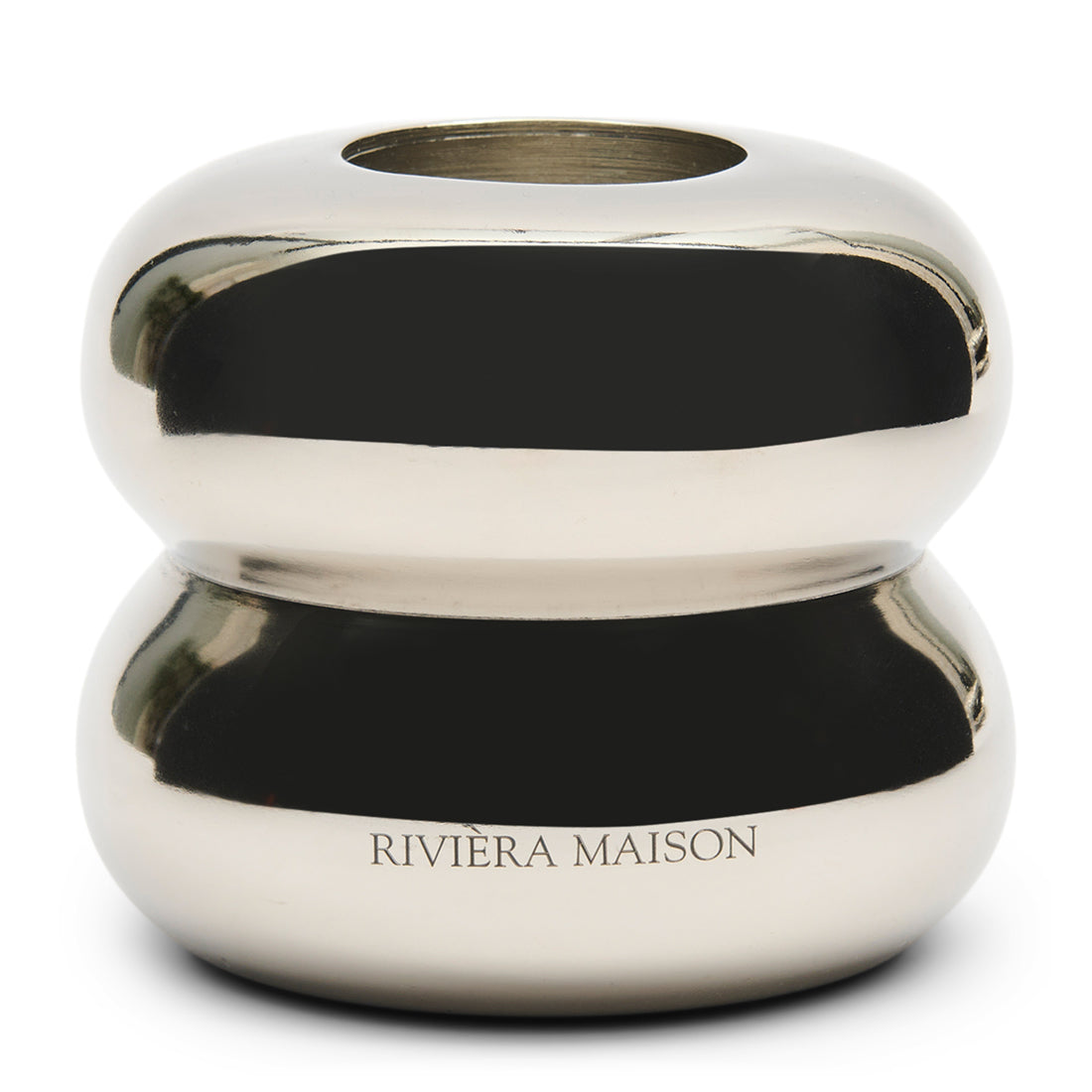 Riviera Maison Theelichthouder Zilver - Troia Kaarsenhouder decoratief