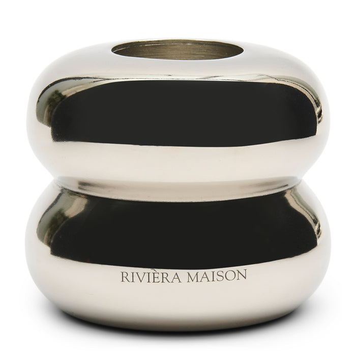 Riviera Maison Theelichthouder Zilver - Troia Kaarsenhouder decoratief