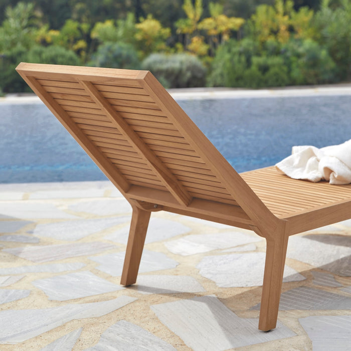 Tikamoon - Teakhouten ligbed voor buiten Teo
