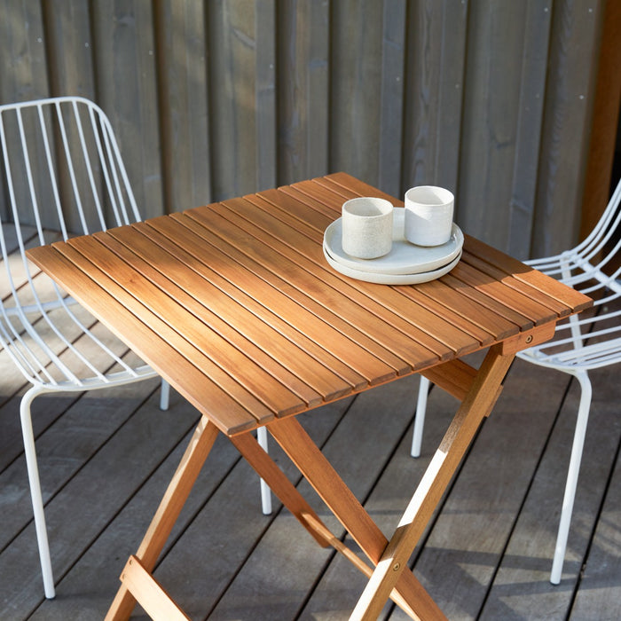 Tikamoon - Acaciahouten buitentafel 60 Bistro