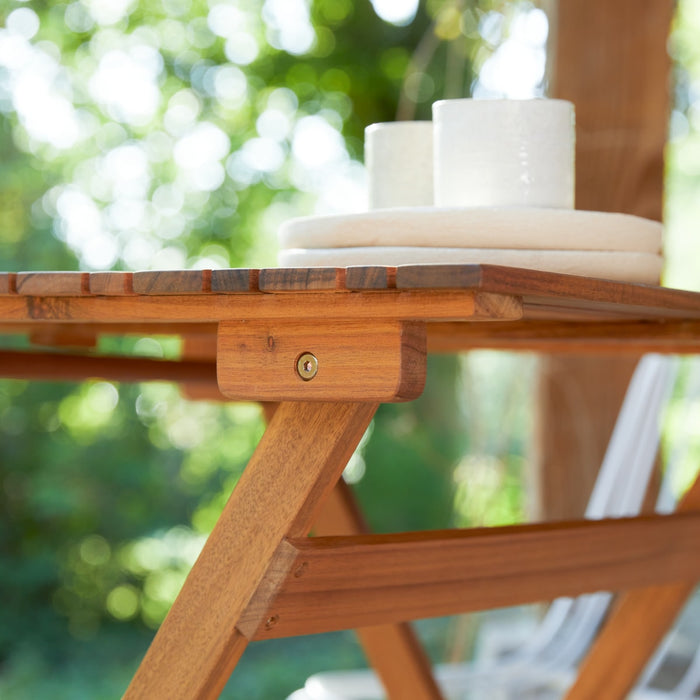 Tikamoon - Acaciahouten buitentafel 60 Bistro