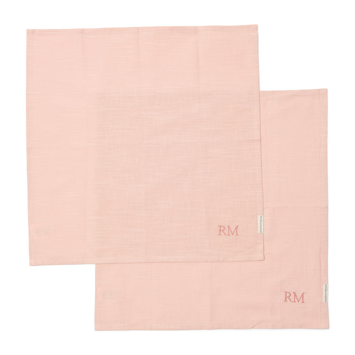 Riviera Maison Textielen servetten Roze - Summer Bliss Servetten set