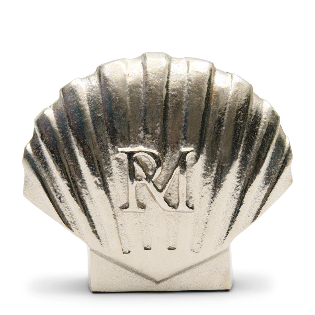 Riviera Maison Beeldje zeeschelp Zilver - Shell Sculpture - Aluminium