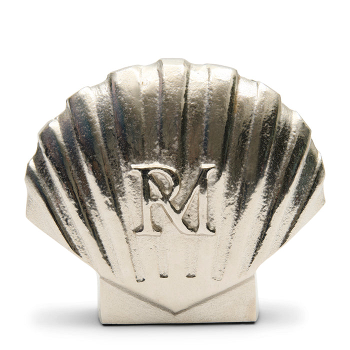 Riviera Maison Beeldje zeeschelp Zilver - Shell Sculpture - Aluminium