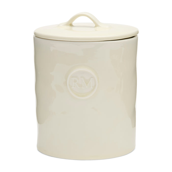 Riviera Maison Voorraadpot met deksel Wit - Portofino Opbergpot