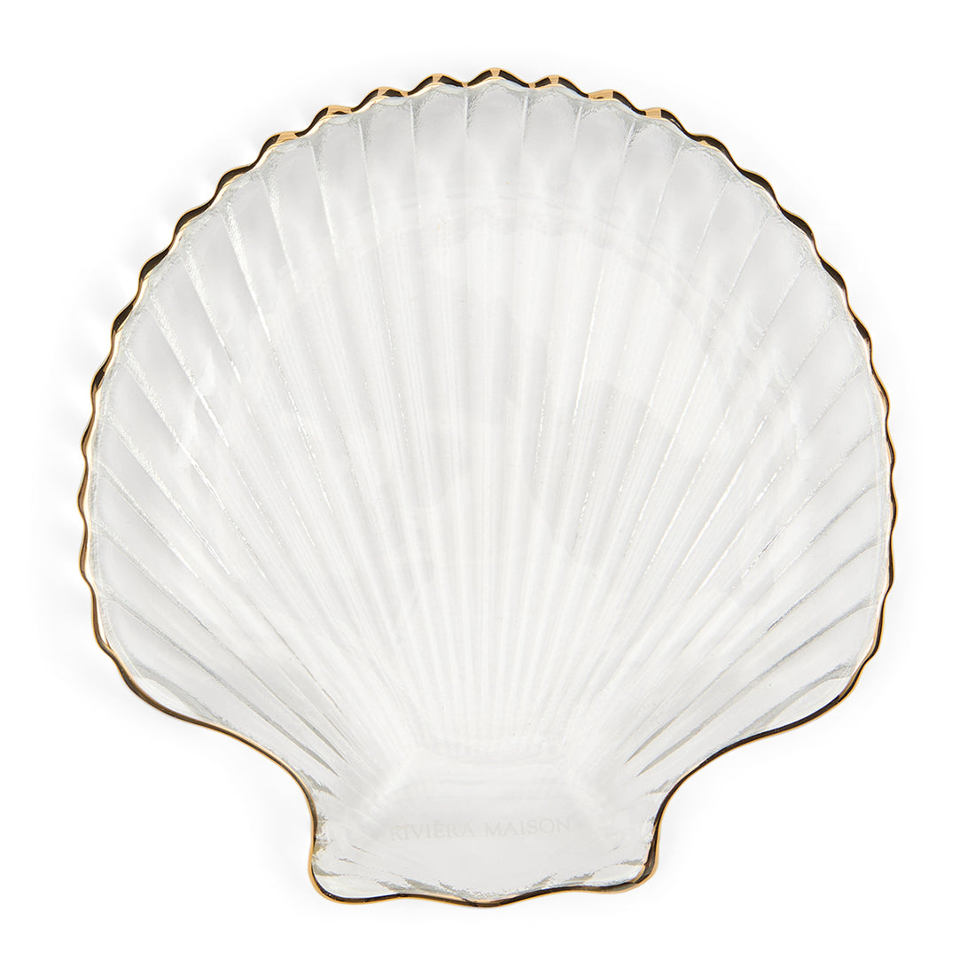 Riviera Maison Decoratie bord Transparant - Beach shell Sierbord
