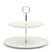 Riviera Maison Etagere 2 laags Wit - Elegant Twist Taartstandaard