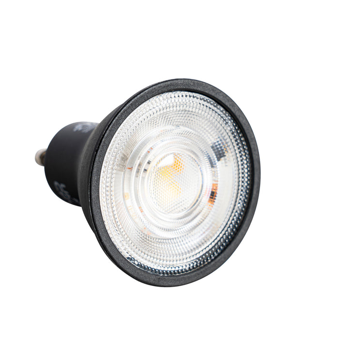 LUEDD GU10 dimbare LED lamp zwart 6W 500 lm 2700K
