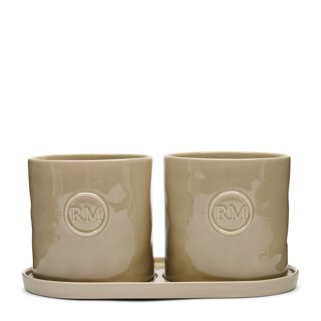 Riviera Maison Kruidenpotje Beige - Portofino Plantenpot keukenkruiden