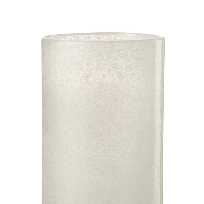 J-Line glas  Lisboa - glas - wit - 6 stuks