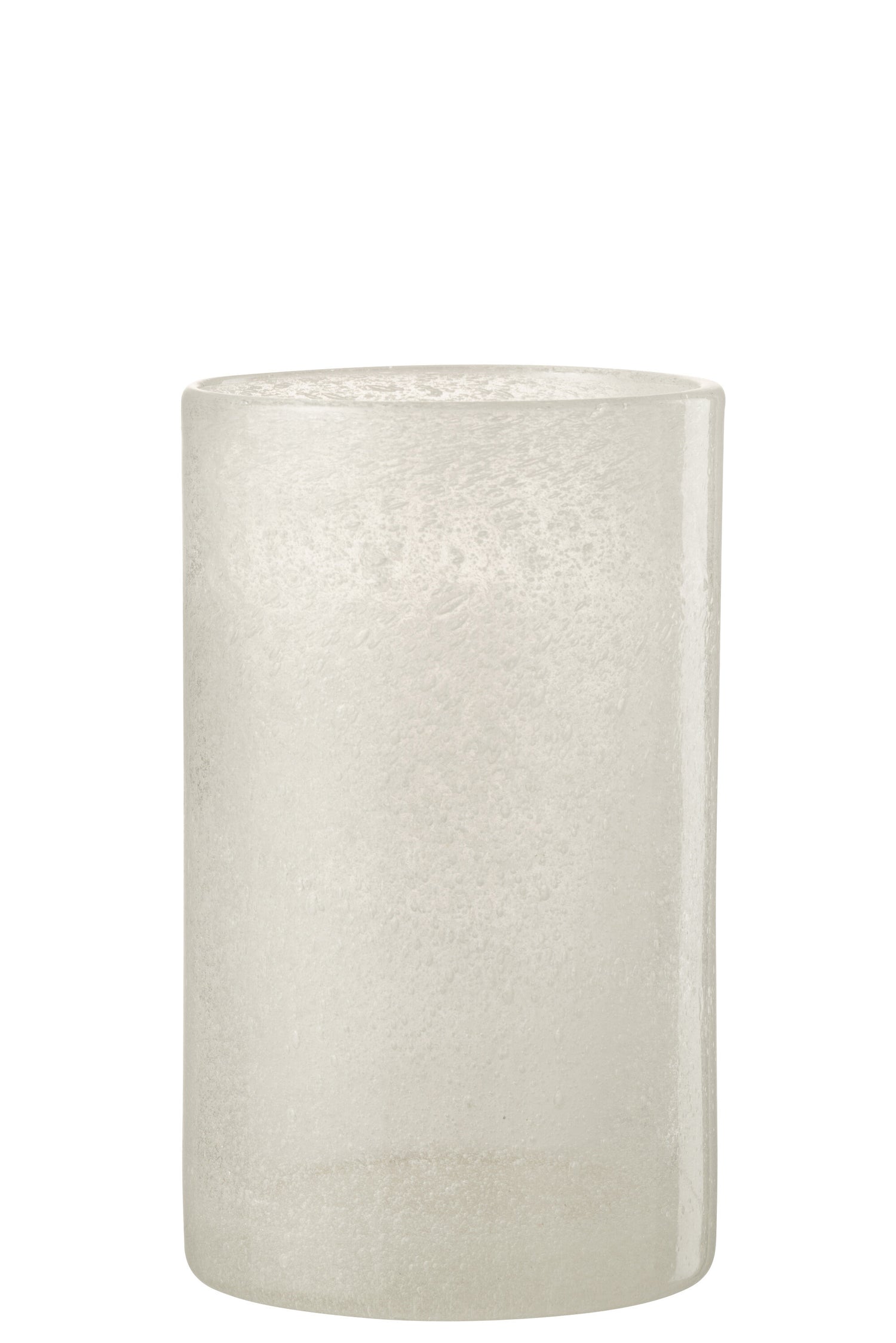 J-Line glas  Lisboa - glas - wit - 6 stuks