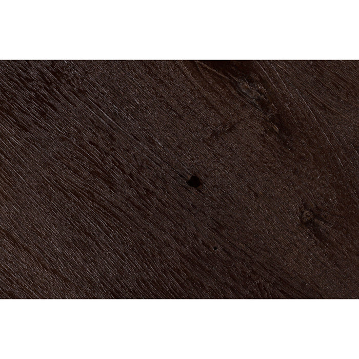 Housecraft Living Santo Bijzettafel Rond 30 cm Mangohout Bruin donker