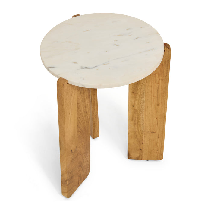 by fonQ Rivax Bijzettafel - Lichtbruin