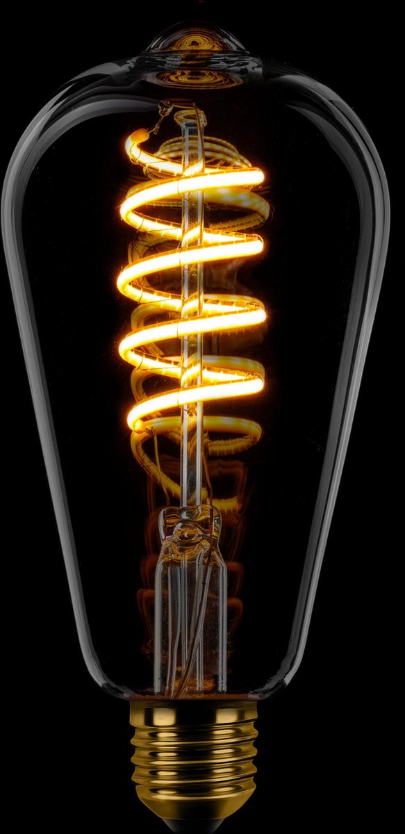 ETH - Led Spiraal - ST64 Edison - E27 - Dimbaar - Smoke