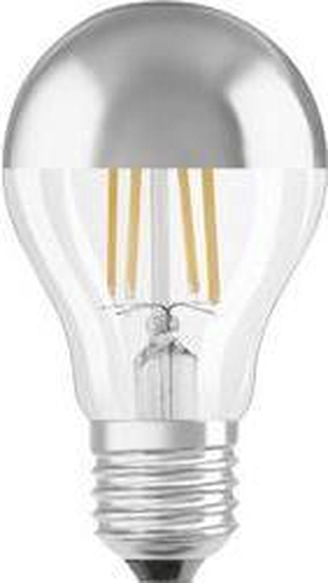 Osram Led standaard kopspiegel zilver E27 6.5W|60W 2700K 650L