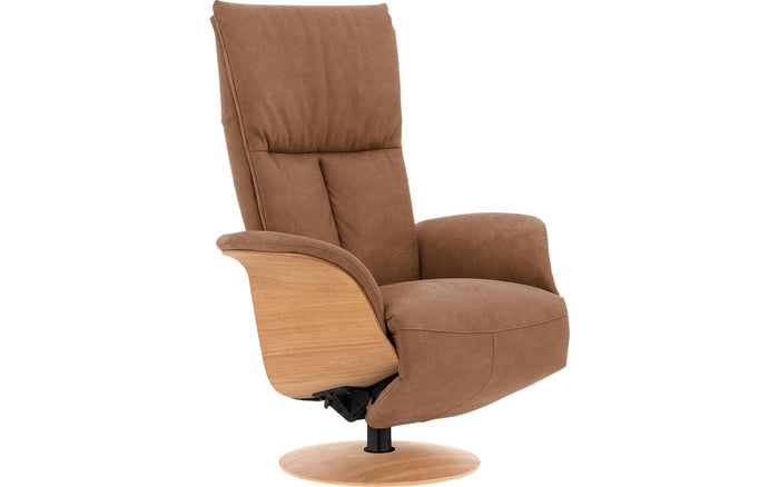 Goossens Relaxstoel Bergen, Relaxfauteuil medium