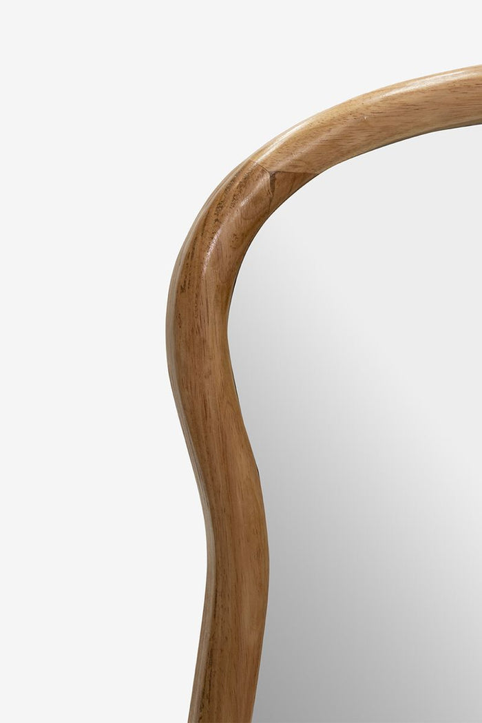 Sissy-Boy Lichtbruine grote hangspiegel met golven