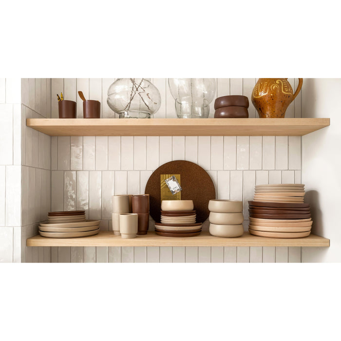 vtwonen - Kommen - Schaaltjes - Bruin - Keramiek - 16cm - Set van 2