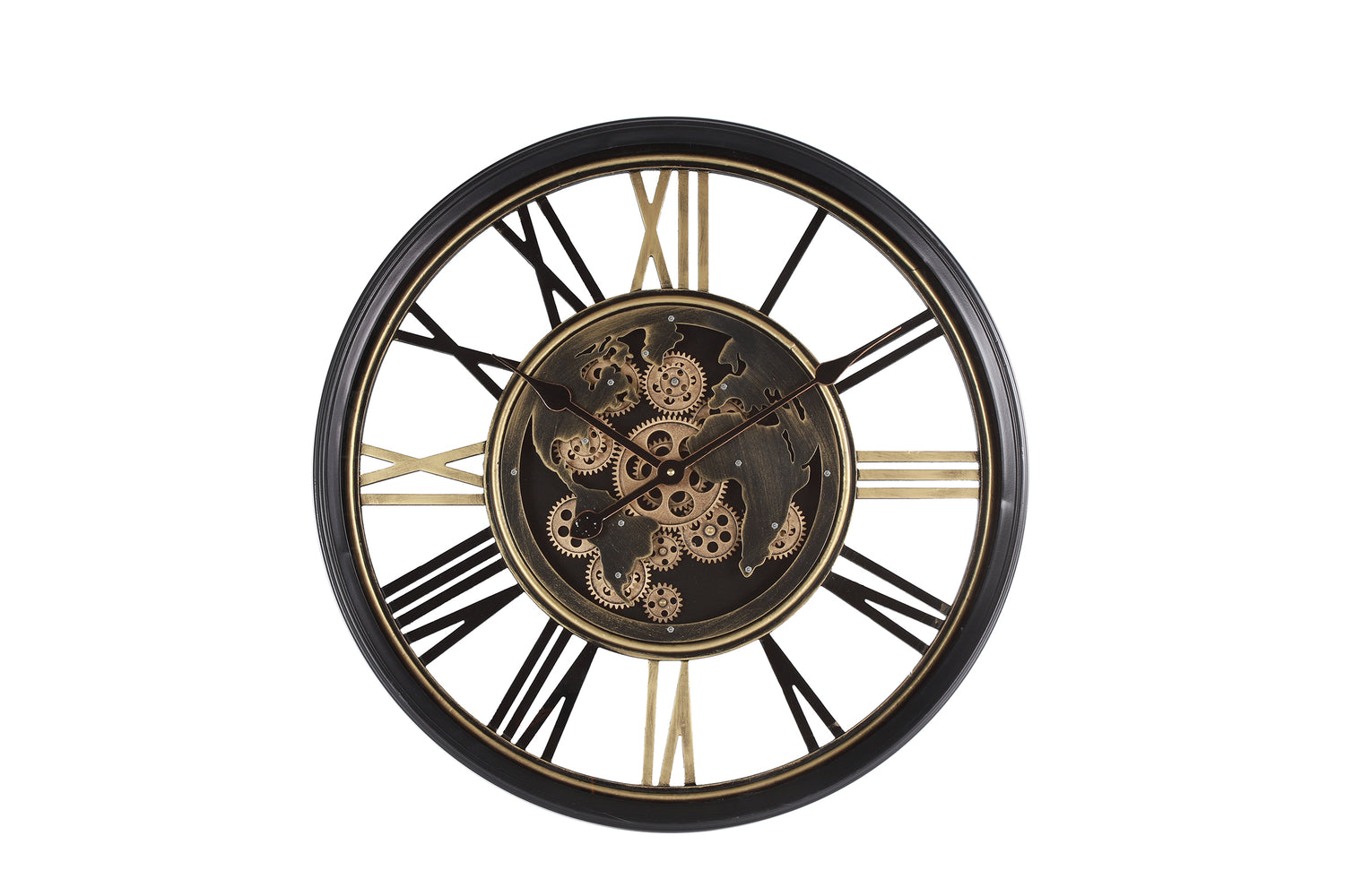 Klok ro Lancashire S zwart L8B60H60CM