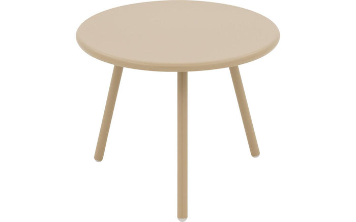 Goossens Tafel Brad in Poedercoating khaki