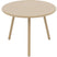 Goossens Tafel Brad in Poedercoating khaki