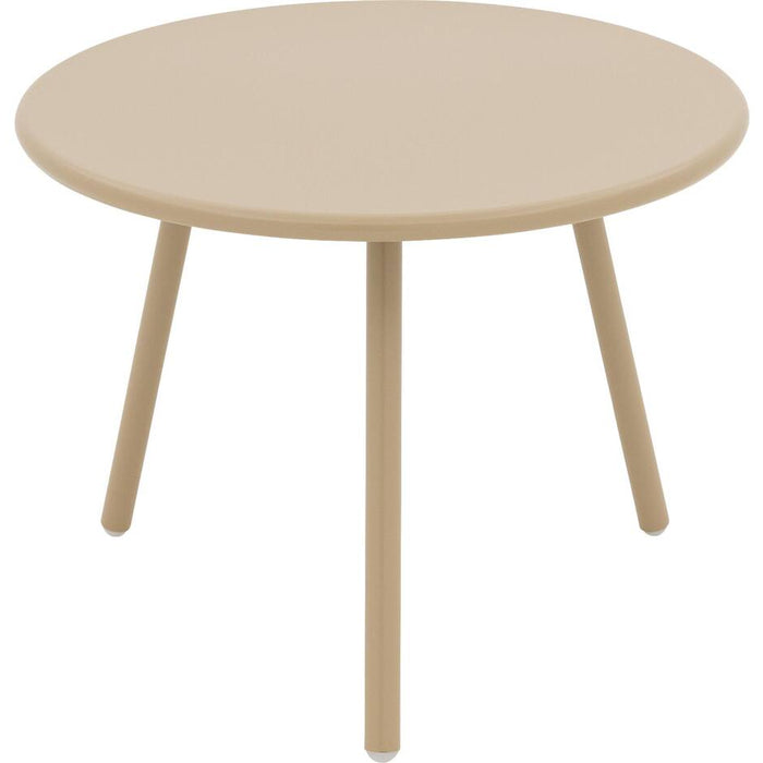 Goossens Tafel Brad in Poedercoating khaki