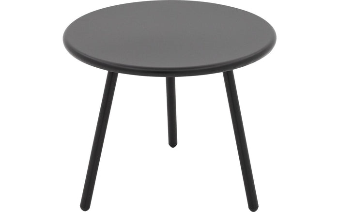 Goossens Tafel Brad in Poedercoating zwart