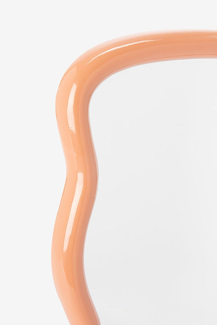 Sissy-Boy Roze hangspiegel met golven