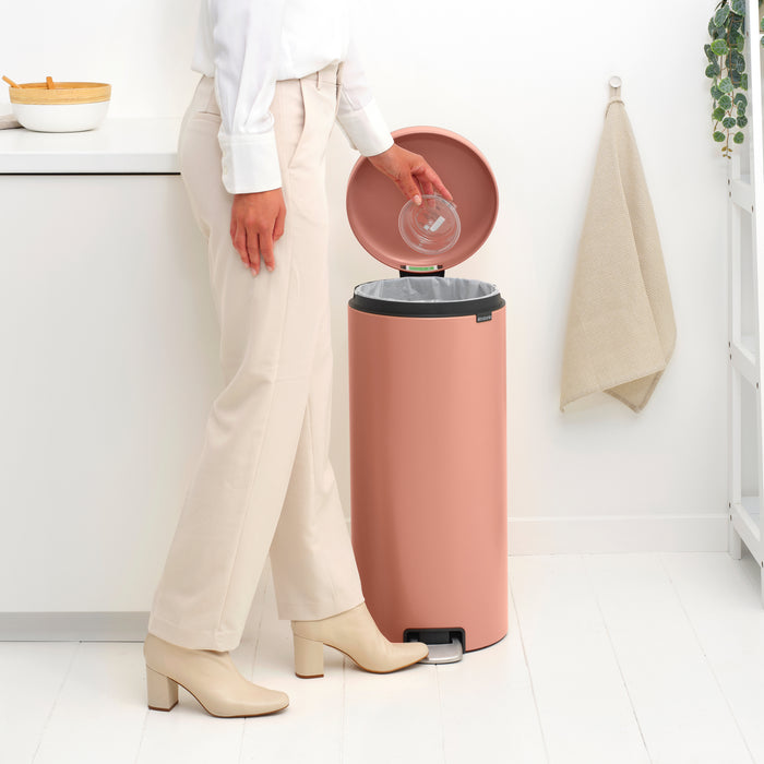 Brabantia NewIcon Pedaalemmer 30 L - Warm Copper
