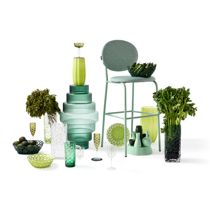 POLSPOTTEN Nob Waterglazen 2 st. - Olijfgroen