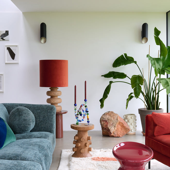 POLSPOTTEN Beads Kandelaar H 38 cm - Multicolor