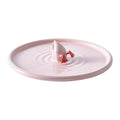 POLSPOTTEN Diving Duck Dienblad Ø 40 cm - Roze