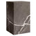 Audo Copenhagen Plinth Tall bijzettafel 30x30 Kendzo marmer grijs