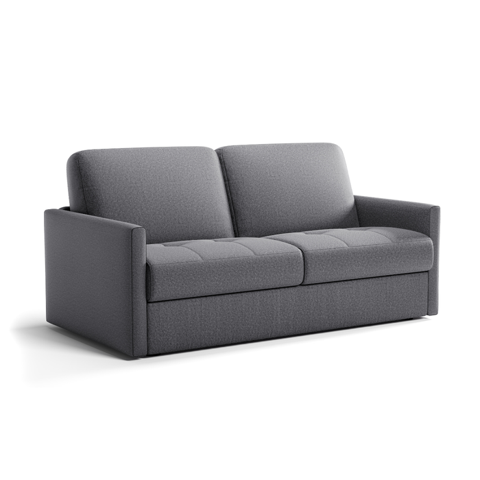 Calicosy - Slaapbank 3-zits in stof COSENZA - Grijs