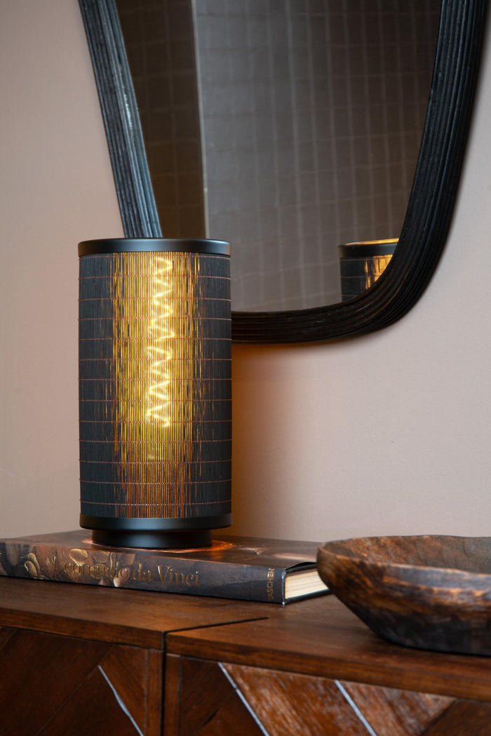 Lucide TAGALOG Tafellamp - Zwart