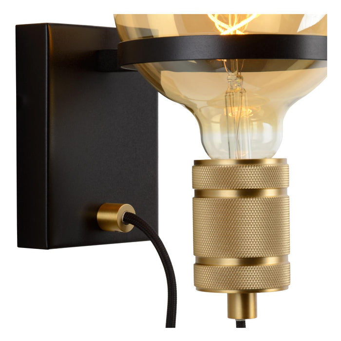 Lucide OTTELIEN Wandlamp - Zwart