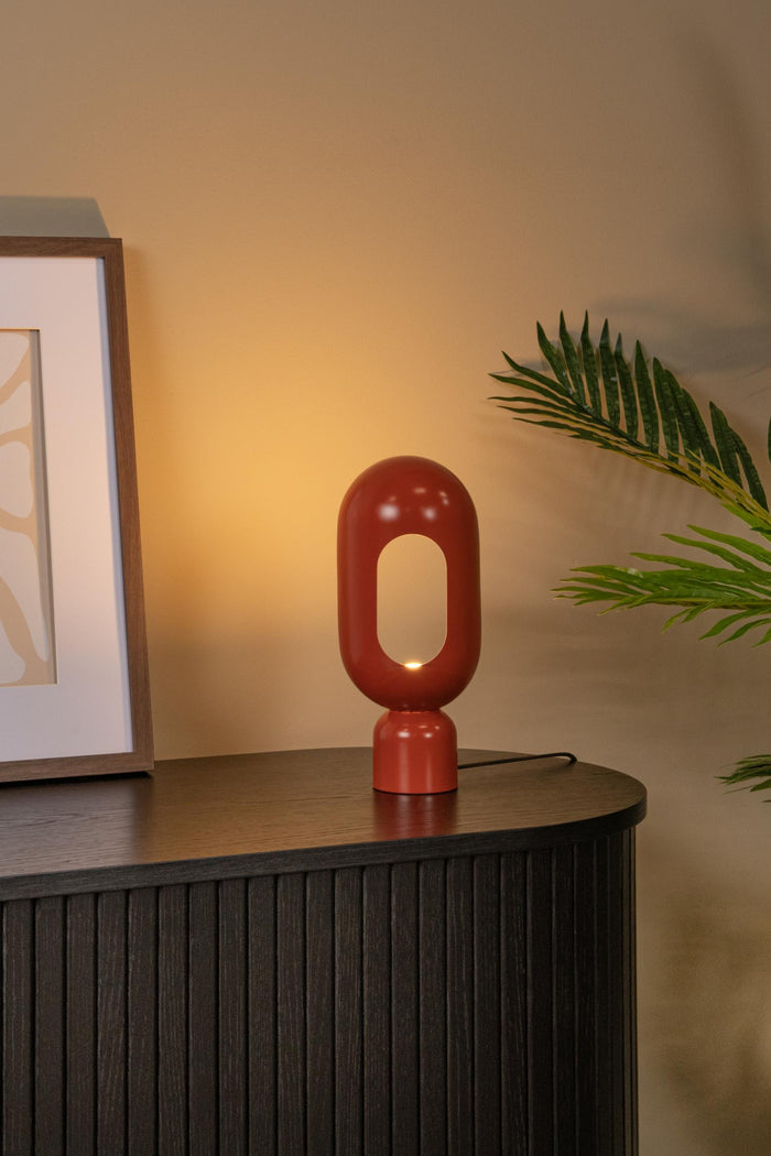 Lucide BARRIS Tafellamp - Terracotta