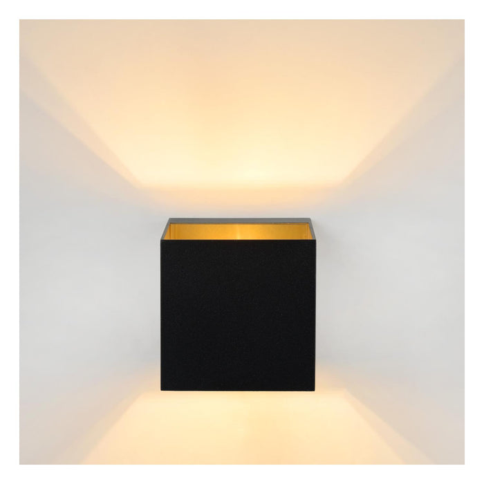 Lucide DEVI - Wandlamp - 1xG9 - Zwart