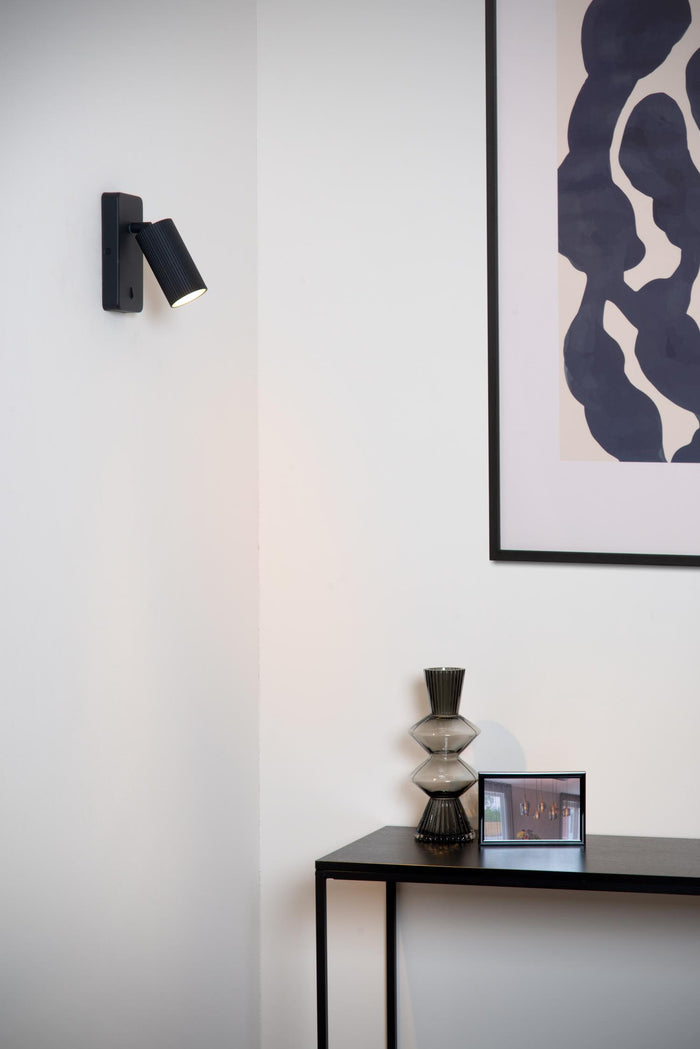 Lucide CLUBS Bedlamp - Zwart