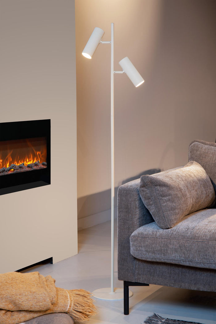 Lucide CLUBS Vloerlamp - Wit