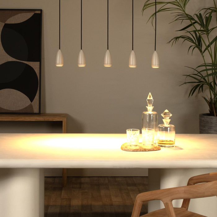 Lucide EVORA Hanglamp - Taupe