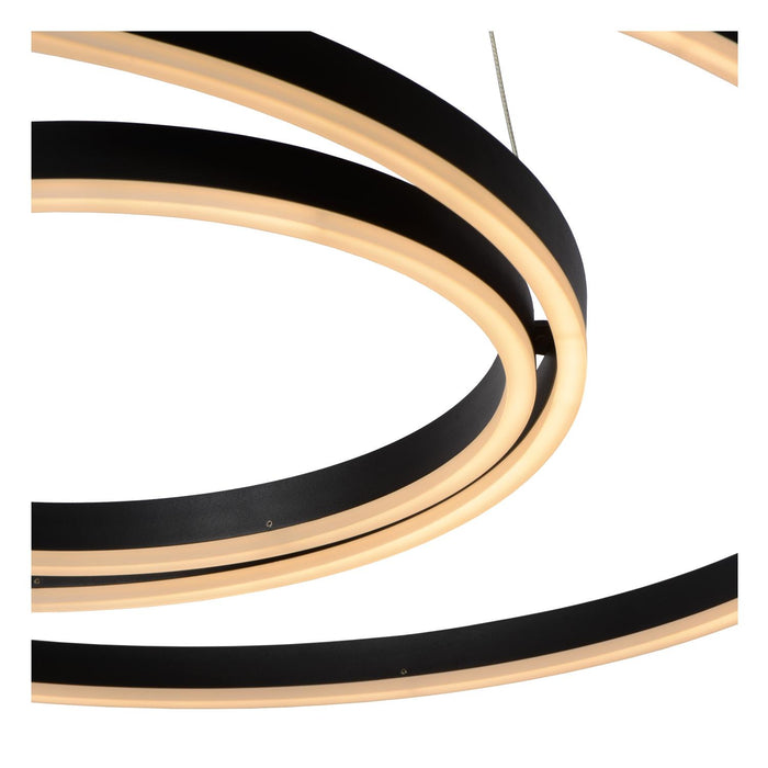 Lucide TRINITI Hanglamp - Zwart