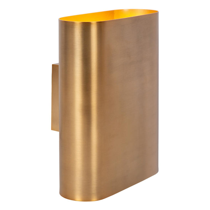 Lucide OVALIS Wandlamp - Mat Goud | Messing