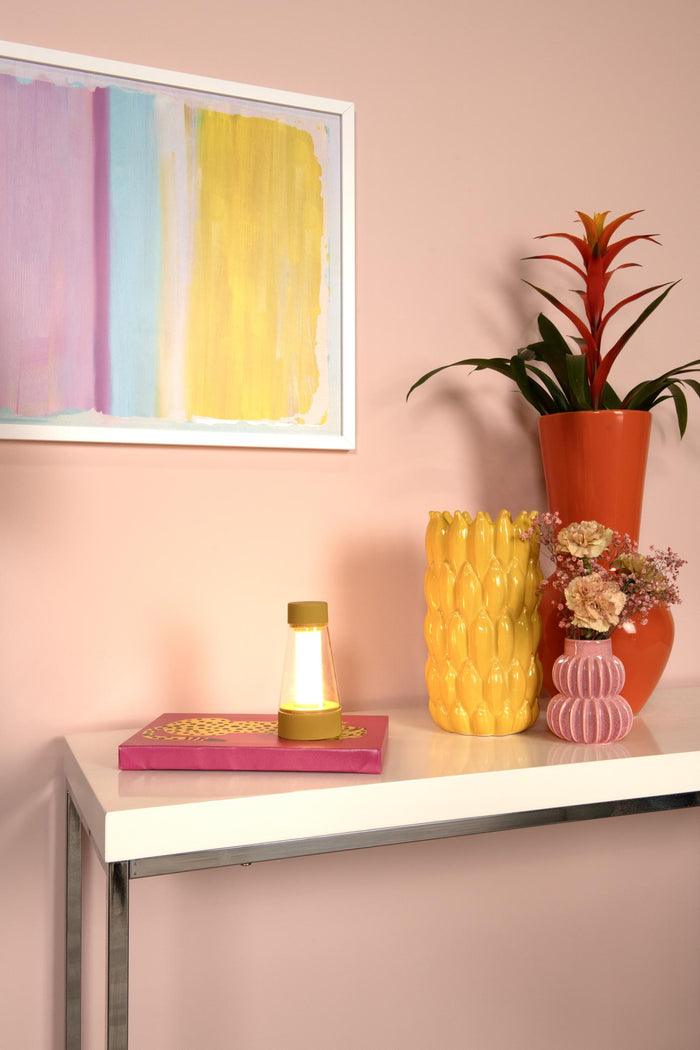 Lucide LORALI Tafellamp - Okergeel