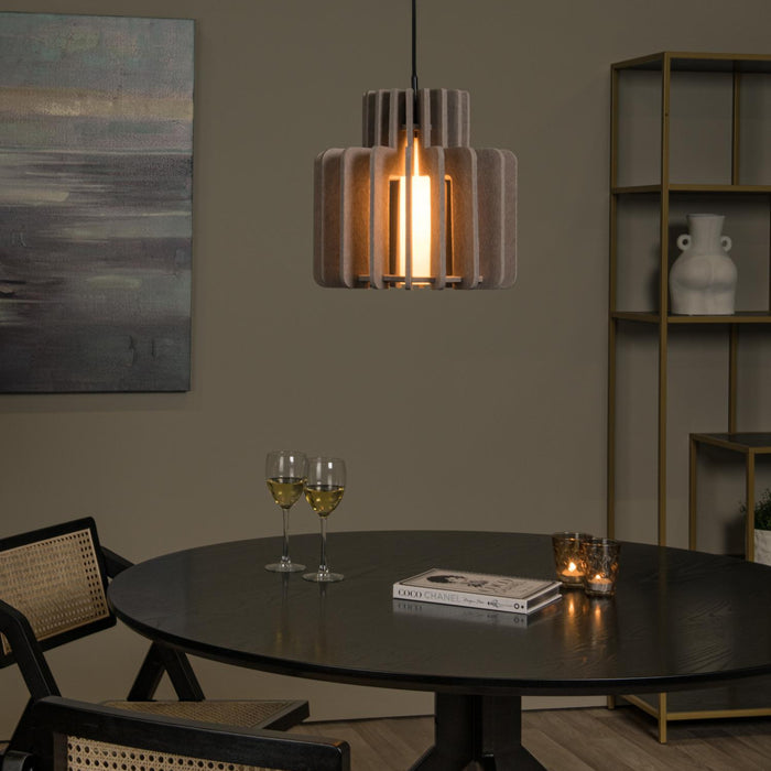 Lucide ROLLO Hanglamp - Taupe